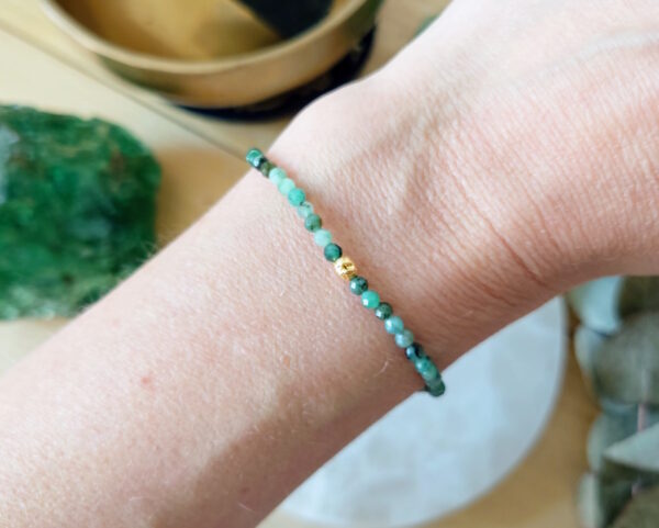 Smaragd Armband – Bild 5