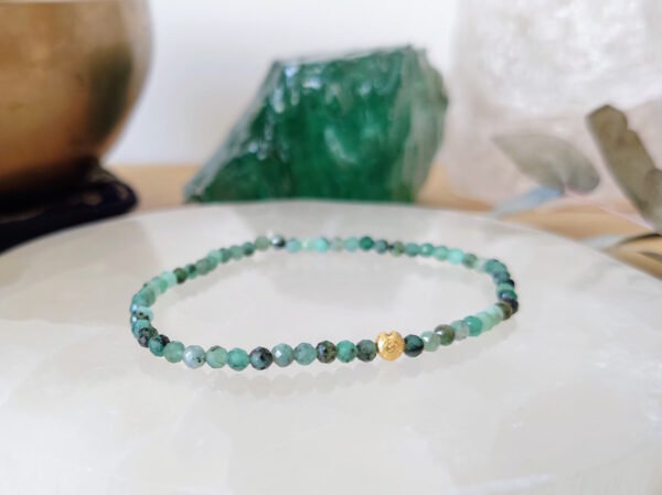 Smaragd Armband – Bild 4