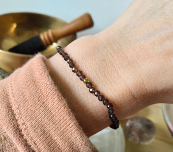 Rauchquarz Armband – Bild 2
