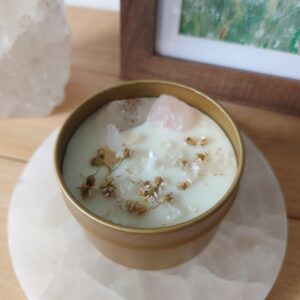 Leichtigkeit & Balance Kristallkerze