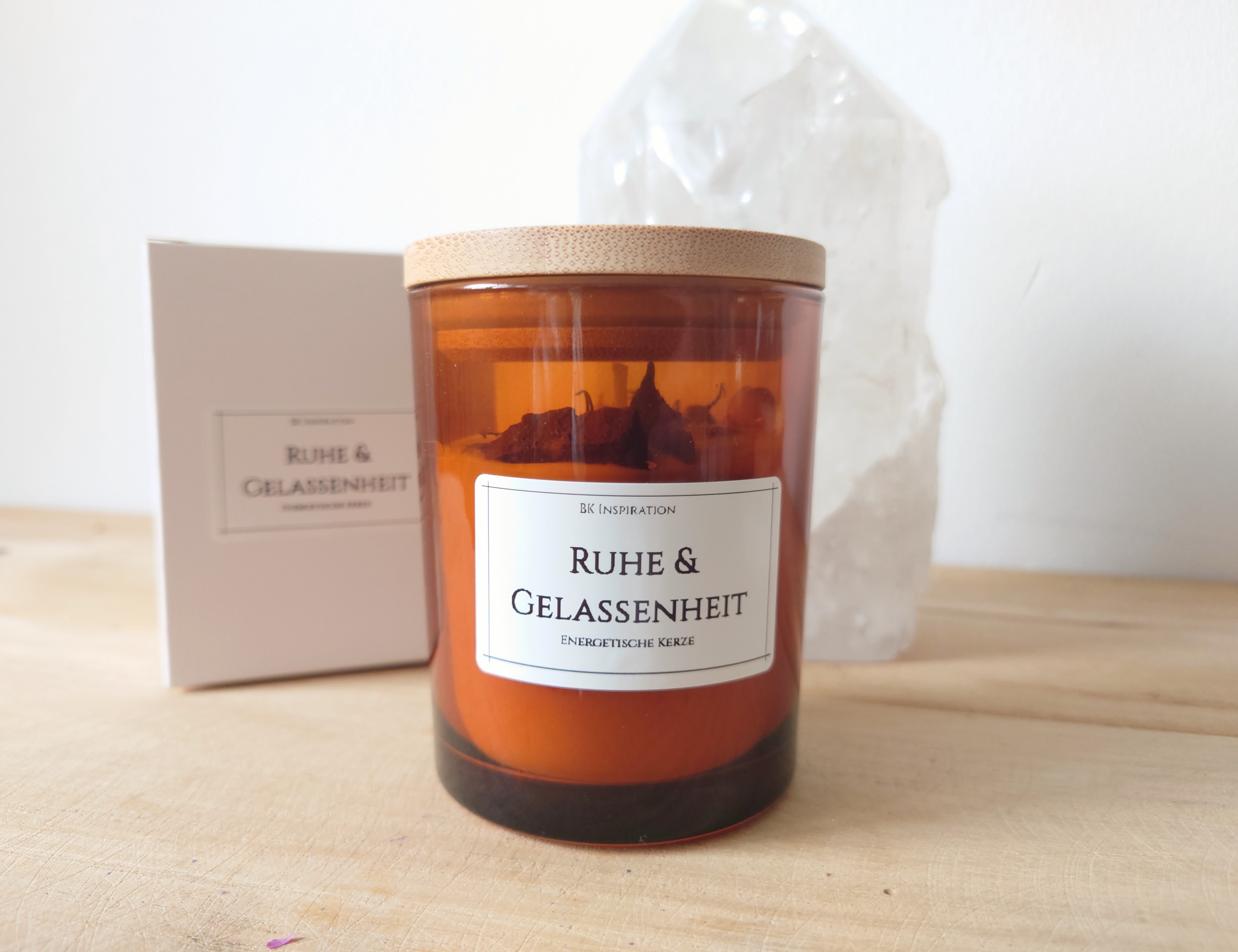 RUHE & GELASSENHEIT Kerze – Bild 8