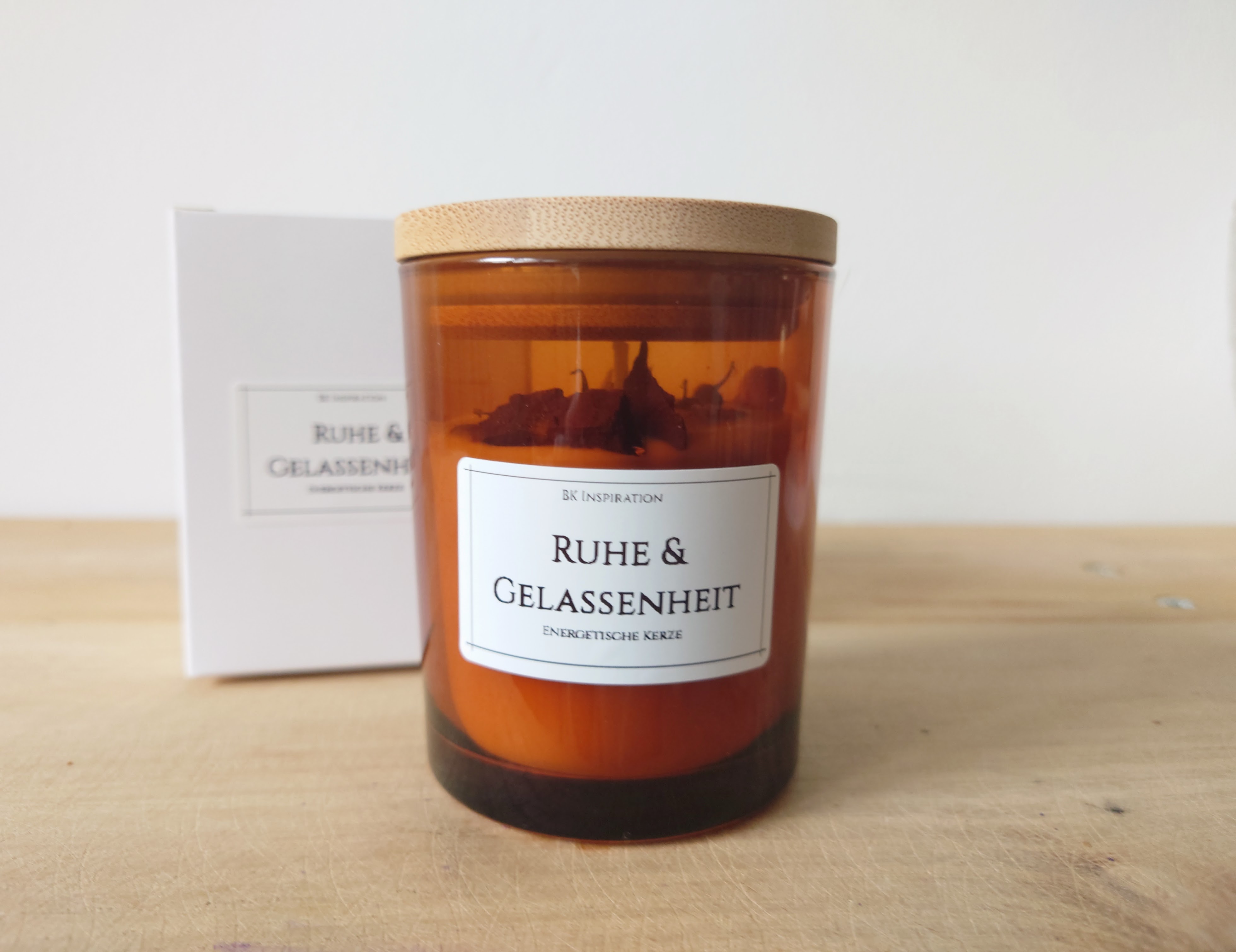 RUHE & GELASSENHEIT Kerze – Bild 7