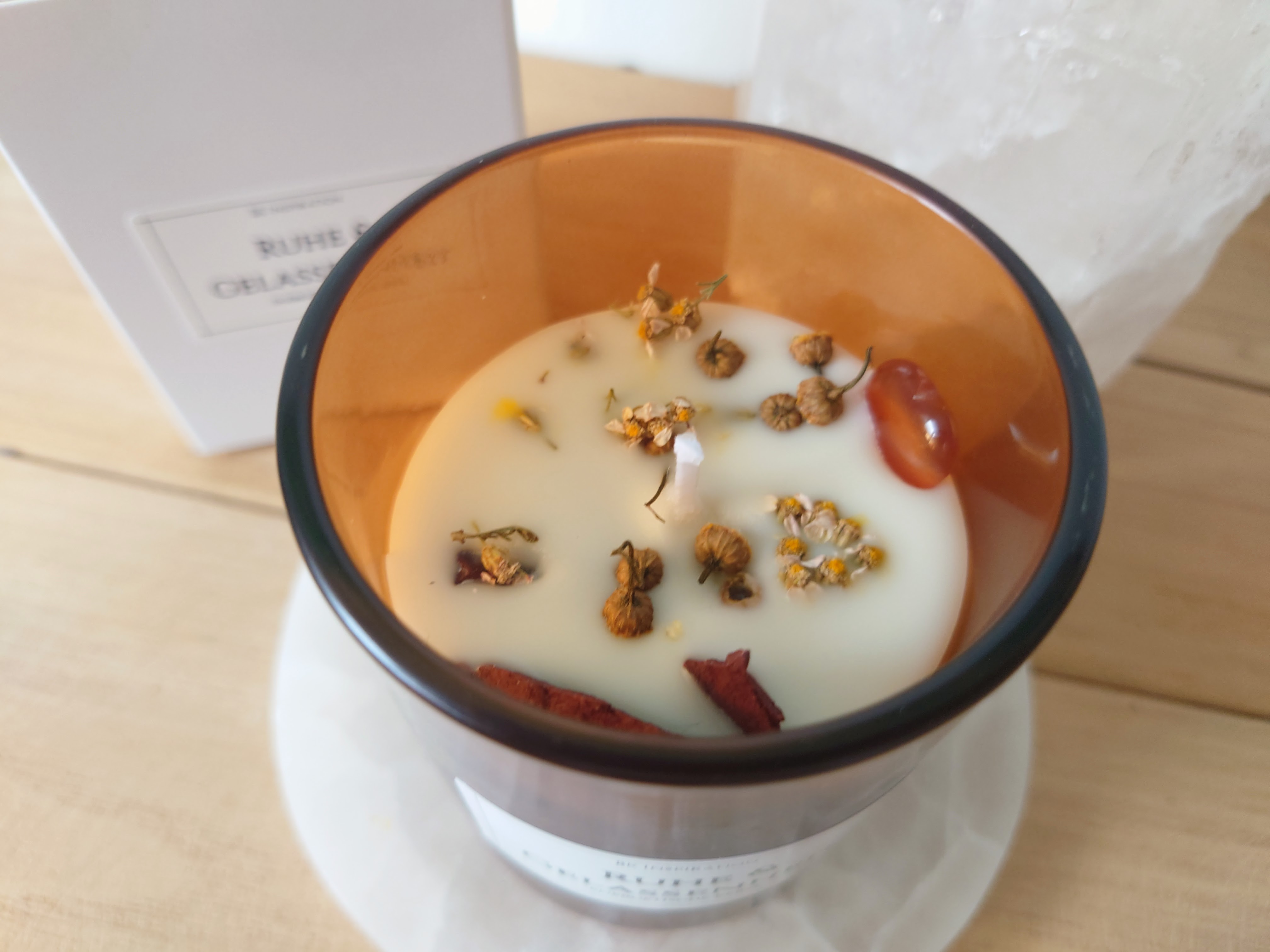 RUHE & GELASSENHEIT Kerze – Bild 6