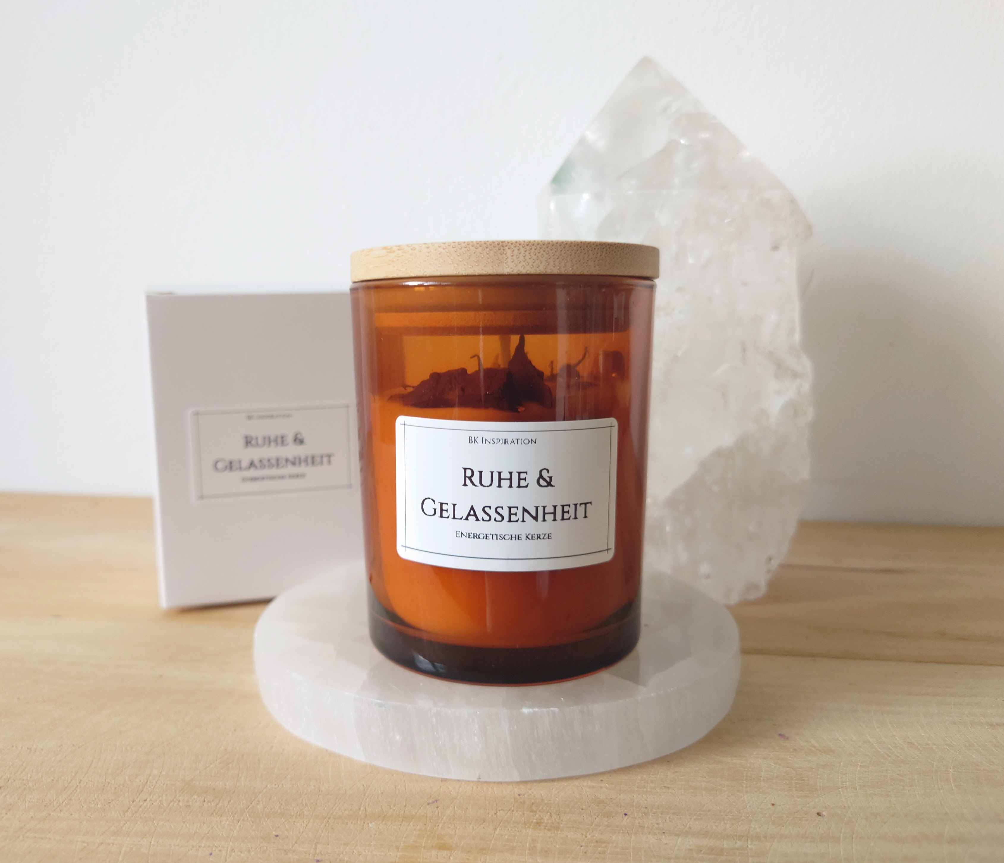 RUHE & GELASSENHEIT Kerze – Bild 9