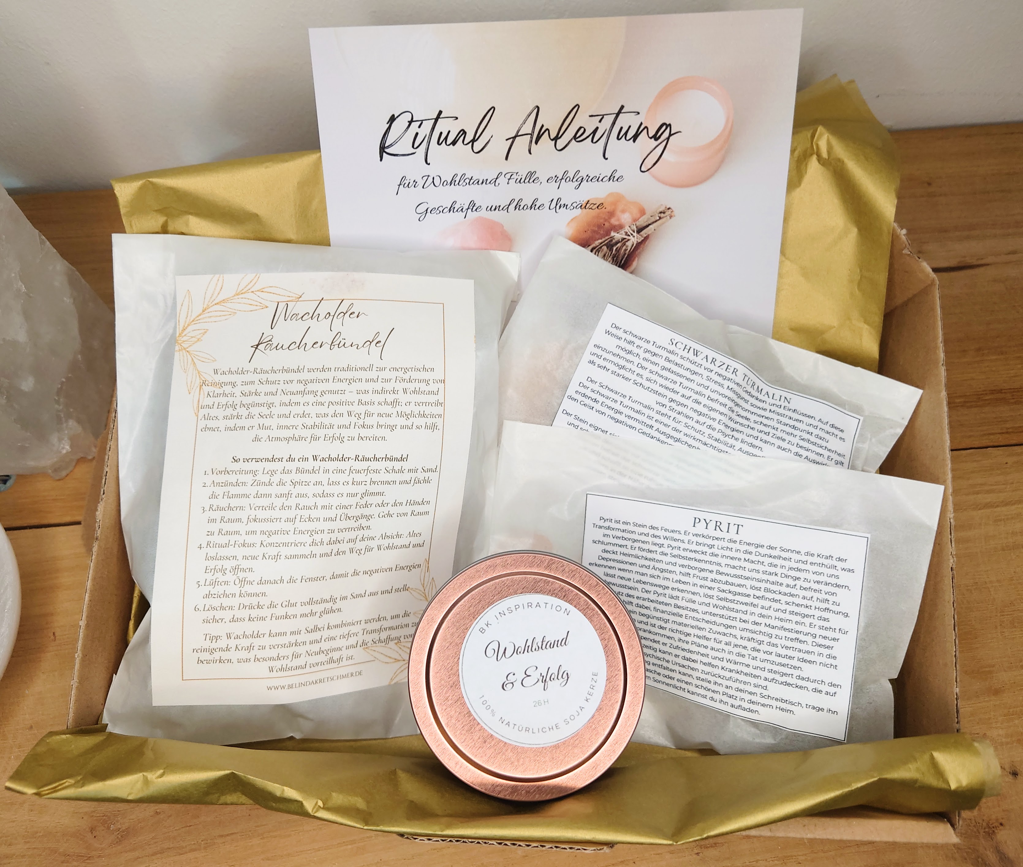 Zur Geschäftseröffnung - Ritual Set für Erfolg und Wohlstand – Bild 2