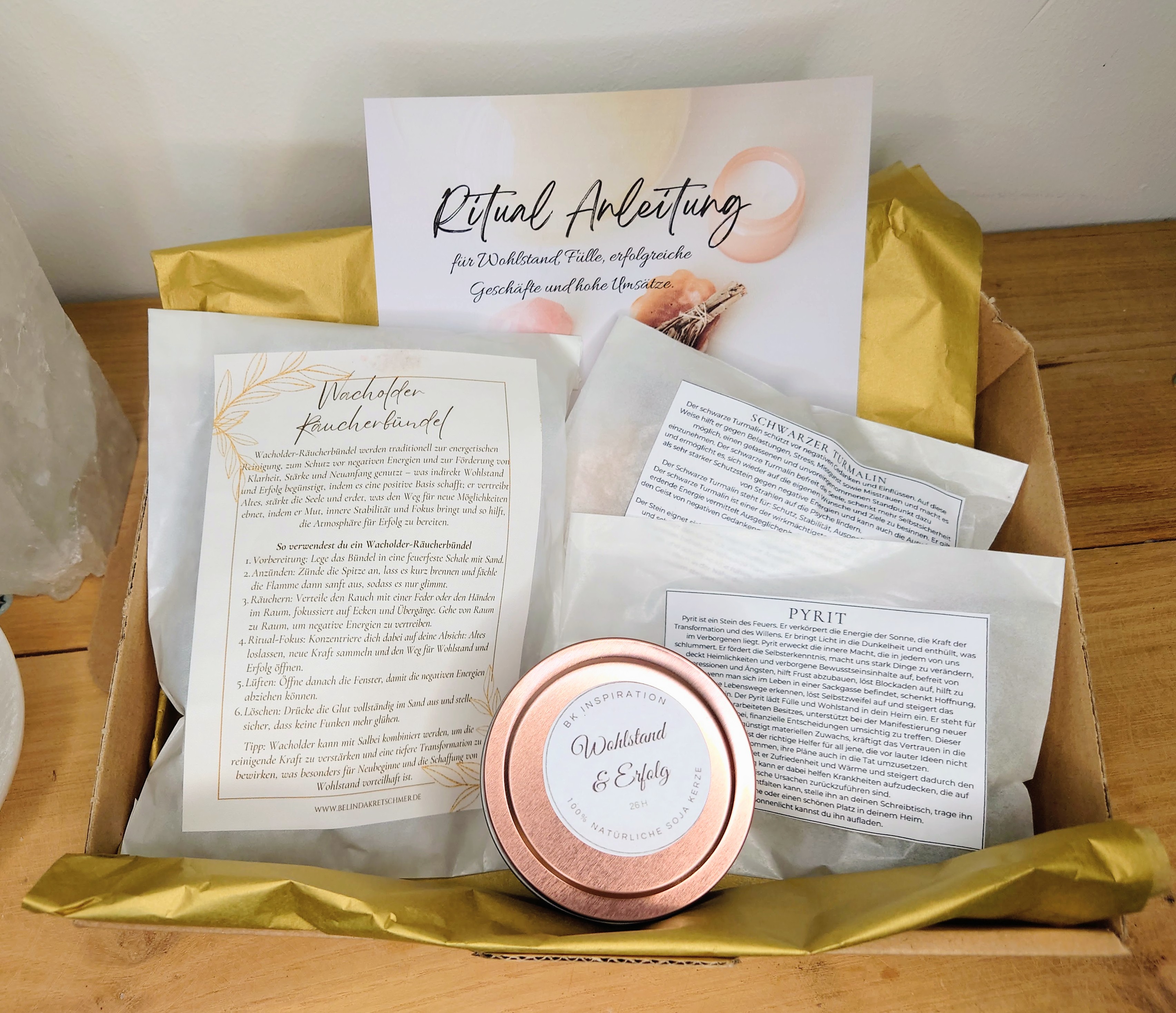 Zur Geschäftseröffnung - Ritual Set für Erfolg und Wohlstand – Bild 8